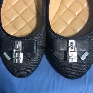 Michael Kors denim flats